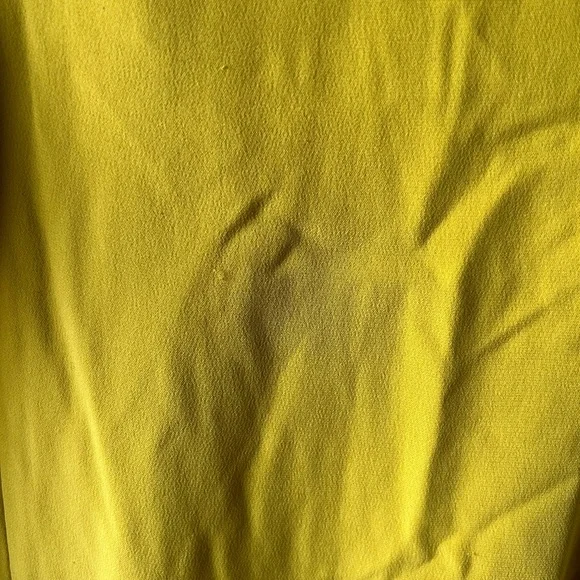 Oscar de la Renta yellow maxi dress gown (AS IS) - Picture 8 of 12